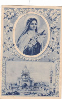 LISIEUX  -  CALVADOS  -  (14)   -  CPA  DE  LA  CARTE  DE  SOUSCRIPTION  DE  LA  BASILIQUE. - Heilige Stätte