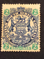 BRITISH SOUTH AFRICA COMPANY RHODESIA SG 47  2s Green And Indigo MH* - Rodesia Del Sur (...-1964)