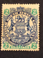 BRITISH SOUTH AFRICA COMPANY RHODESIA SG 47  2s Green And Indigo MH* - Southern Rhodesia (...-1964)