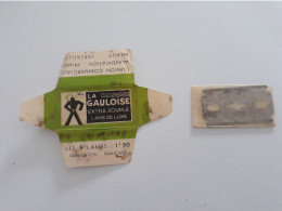 Lame De Rasoir Française LA GAULOISE - French Safety Razor Blade Wrapper - Rasierklingen