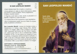 °°° Santino N. 8686 - San Leopoldo Mandic °°° - Godsdienst & Esoterisme