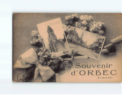 ORBEC : Carte Souvenir - état - Orbec