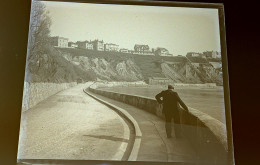 Placa Cristal Biarritz 1900 - Plaques De Verre