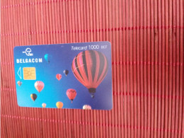 Phonecard Airballon MI 28.02/2003 Used Low Issue Rare - With Chip