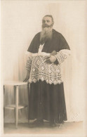 Alger , Algérie * Carte Photo Photographe Rolande Fils * Homme D'église , Religieux * Cachet à Sec - Algeri