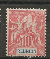 REUNION N° 47 NEUF** LUXE SANS CHARNIERE / Hingeless / MNH - Ungebraucht