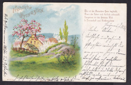 Frohliche Pfingsten! / Year 1903 / Long Line Postcard Circulated, 2 Scans - Pinksteren