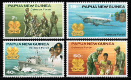 1973 Papua New Guinea Defense Forces Set MNH** Tr132 - Militares