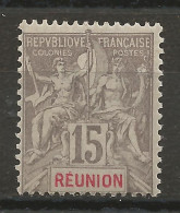 REUNION N° 48 NEUF** LUXE SANS CHARNIERE / Hingeless / MNH - Unused Stamps
