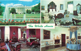 ETATS-UNIS - The White House - South Front - Washington D C - Multi-vues De Différents Endroits - Carte Postale Ancienne - Autres & Non Classés