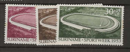 1953 MNH Suriname NVPH 300-11 Postfris** - Suriname ... - 1975