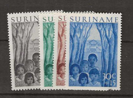 1954 MNH Suriname NVPH 312-15 Postfris** - Surinam ... - 1975