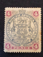 BRITISH SOUTH AFRICA COMPANY RHODESIA SG 70  4d  MH* - Southern Rhodesia (...-1964)