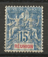 REUNION N° 37 NEUF** LUXE SANS CHARNIERE / Hingeless / MNH - Nuevos