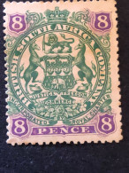 BRITISH SOUTH AFRICA COMPANY RHODESIA SG 72  8d  MH* - Rhodésie Du Sud (...-1964)