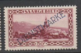 SARRE   SERVICE YVERT N° 22 / MAURY N° 18 TIRAGE DE 1927  NEUF* TTB - Ongebruikt