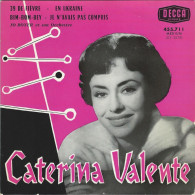 CATERINA VALENTE (EN FRANCAIS) - FR EP - 39 DE FIEVRE + 3 - Rock