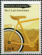 France 2023. Bici Lab Andorra Bicycle Museum (MNH OG) Stamp - Ongebruikt