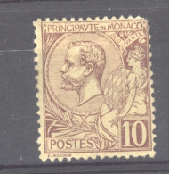 Monaco  :  Yv  14  (*) - Unused Stamps