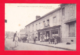 F-60-Mouy-16A84  La Rue De Liancourt, Hôtel Du Lion D'Or, Animation, Cpa  - Mouy