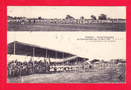 F-16-Cognac-361Ph81 Grand Concours De Gymnastique De Juin 1907, La Présentation Des Drapeaux, Cpa  - Cognac