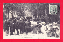 F-16-Cognac-371Ph81 Fêtes De Juin 1907, Sur L'esplanade Du Parc, Belle Animation, Cpa BE - Cognac