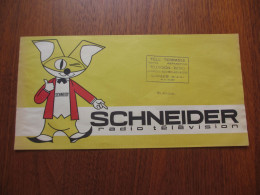 CHAPEAU , PAPIER, PUBLICITE " TOUR DE FRANCE " - RADIO TELEVISION  : SCHNEIDER - Werbung