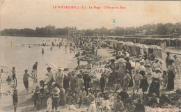 Le Pouliguen * L'heure Du Bain , La Plage * Baigneurs Baigneur Baigneuse Baigneuses Mode Maillot De Bain Enfants - Le Pouliguen