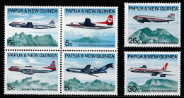 1970 Papua New Guinea Services Ariens Austalia - New Guinea Set MNH** Tr134 - Flugzeuge