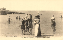 Pirica Sur Mer * L'heure Du Bain , La Plage * Baigneurs Baigneur Baigneuse Baigneuses Mode Maillot De Bain Enfants - Piriac Sur Mer