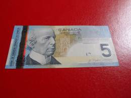 Canada: 1 Billet De 5 Dollar 2006 Neuf Sir Wilfrid Laurier 642 - Canada