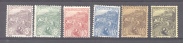 Monaco  :  Yv  27-32  * - Unused Stamps