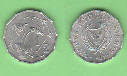 Cipro 1/2 Cent 1983 Cyprus Chipre Chypre - Cyprus