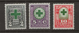 1927 MNH Suriname NVPH 127-29 Postfris** - Surinam ... - 1975