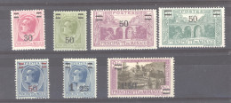 Monaco  :  Yv  104-10  * - Unused Stamps