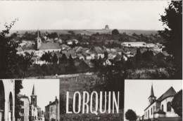 57 - LORQUIN - Vue Générale - Rue Principale - L'Eglise (CPSM 10,5X15) - Lorquin