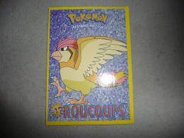 CARTE POSTALE POKEMON #17 ROUCOUPS - Cartes à Jouer