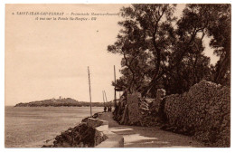 Promenade Maurice-Rouvier Et Vue Sur La Pointe Sainte-Hospice - Saint-Jean-Cap-Ferrat