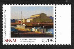 SP & M 2024 - Les âmes De Miquelon (Olivier Desvaux) ** - Unused Stamps