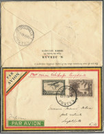 Congo Léopoldville 1 Oblit. Keach 7C2 Sur C.O.B. 168+PA7 Sur Lettre Venant De Tshikapa Le 26/10/1939 - Storia Postale