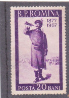 INDEPENDENCE OF ROMANIA, 1957 MI.Nr.1663 ,MNH ROMANIA - Nuevos