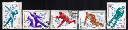 RUSSIA  1980  SCOTT 4807-4811 USED - Gebraucht