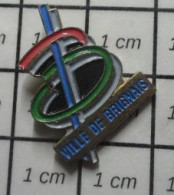 713J Pin's Pins / Beau Et Rare / VILLES / VILLE DE BRIGNAIS - Cities