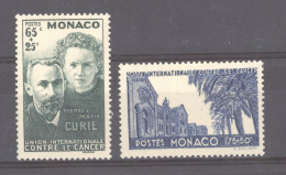 Monaco  :  Yv  167-68  * - Neufs