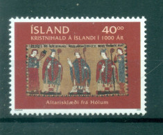 Islande 2000 - Y & T N. 880 - Évangélisation De L'Islande (Michel N. 941) - Nuevos