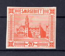 Saar PROBE 88P1 Tadellos * MH (L1858 - Ungebraucht