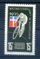 Saar 357V ABART ** MNH POSTFRISCH (L0231 - Ungebraucht