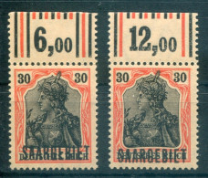 Saar 36 WOR Beide OR-Typen ** MNH POSTFRISCH (L4590 - Ungebraucht