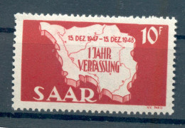 Saar 260II TYPE** MNH POSTFRISCH 9EUR (71755 - Ungebraucht