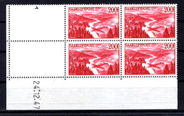 Saar 254 Lf+Br Mit LEERFELD Und Druckdatum ** MNH POSTFRISCH 470++EUR (L8910 - Ungebraucht